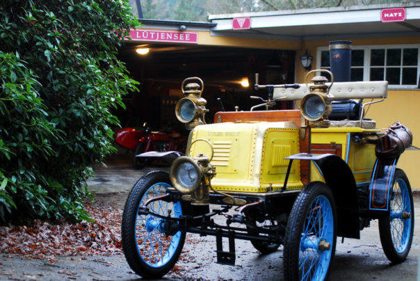 Foto des Dampfautos English Mechanic Steam Car