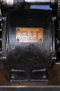 Foto eines Bergmann-Berlin Gleichstrommotors, Typ NM 1/4