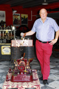 Foto eines Edison Gleichstromgenerators