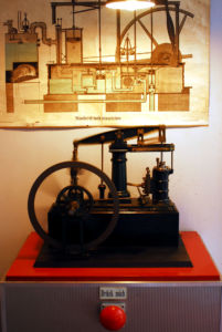 Balancier Dampfmaschine Niederdruck Foto einer Balancier Dampfmaschine Niederdruck