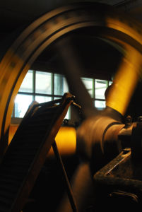 Bollinckx Einzylinder liegend Foto eines Bollinckx Einzylinder liegend