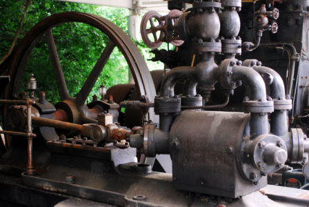 Glühkopfmotor Foto eines Glühkopfmotors