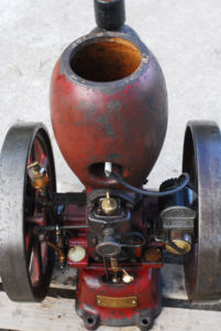 Foto eines Petter Einzylindermotors Typ M